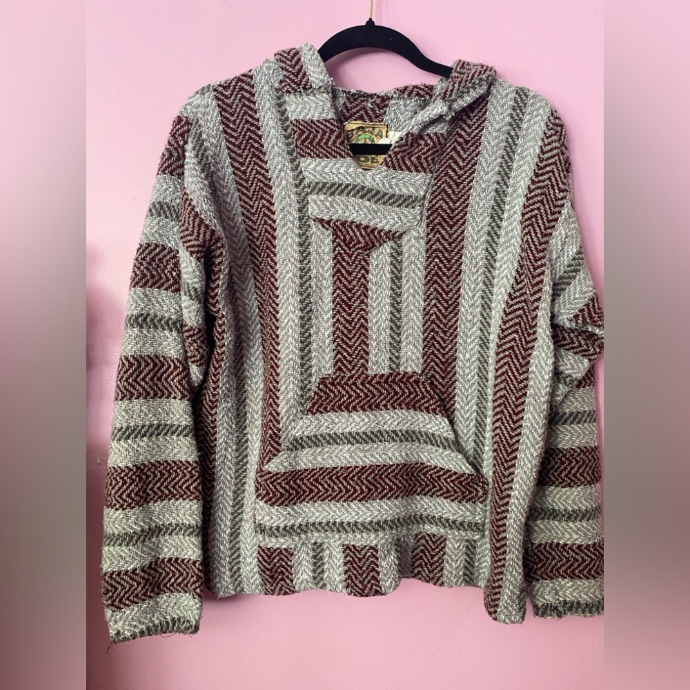 Hooded Baja Pullover